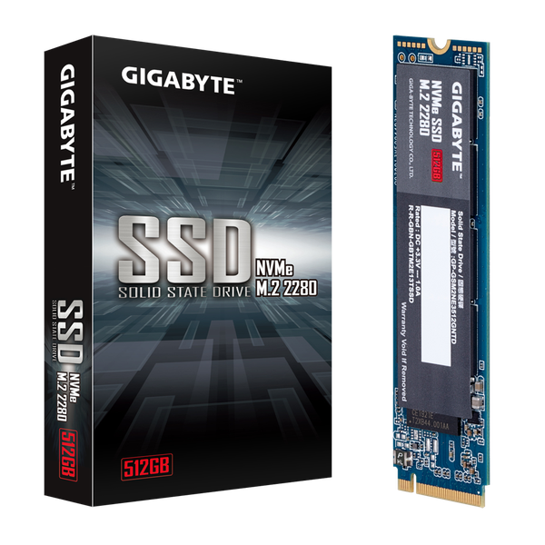 GIGABYTE NVMe SSD 512GB