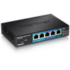 5-Port Gigabit PoE+ Powered EdgeSmart Switch with PoE Pass Through