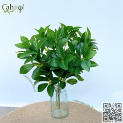 Cây Giả - Cây Lá Gấm Cẩm Thạch 33 Cm