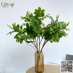 Cây Giả - Cây Lau Giả 5 Bông 90 Cm