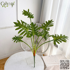 Cây Giả - Cây Cọ Lá Nhựa 18 Lá 75 Cm