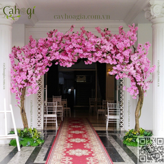 Thi Công Cây Đào Giả Cây Si Giả Cây Phong Đỏ Cho Quán Cafe True Home