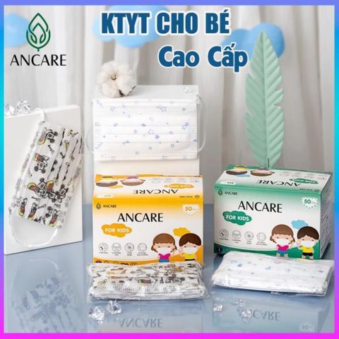 Khẩu Trang Y Tế Cho Bé Ancare hộp