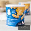 Bánh Gerber lùn Lil' Crunchies 42g, đồ ăn dặm Gẻber cho bé từ 8 tháng tuổi