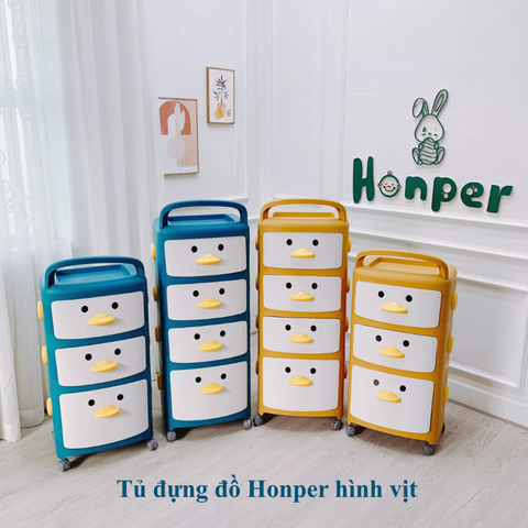 Tủ Đựng Đồ Honper Thiết Kế Hình Vịt