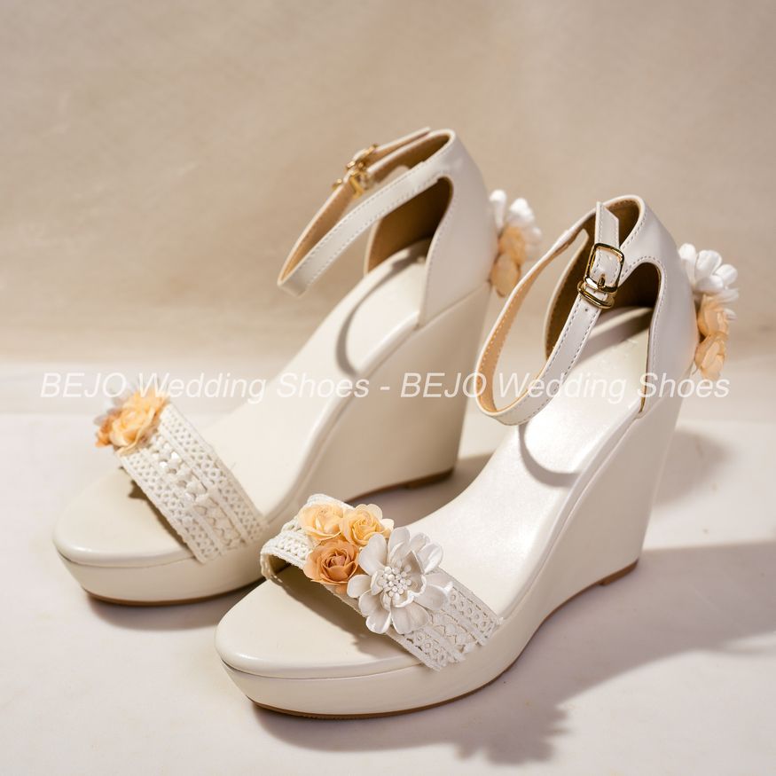 Giày cưới cao cấp Bejo W07.05 Hoa 3D,ren