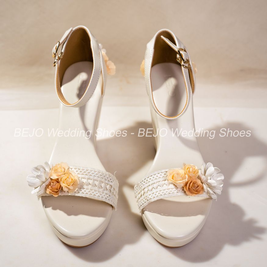 Giày cưới cao cấp Bejo W07.05 Hoa 3D,ren