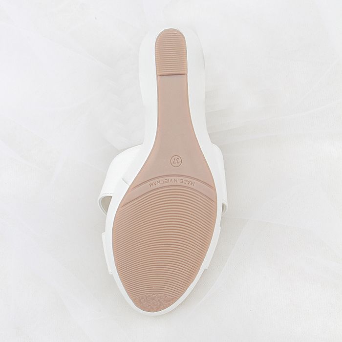 Giày Cưới Đế Xuồng W04.02