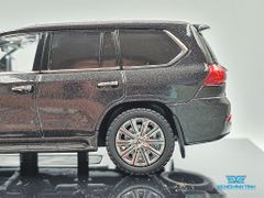 Xe Mô Hình Lexus LX570 Sonic Quartz 1:64 Kyosho (Đen)