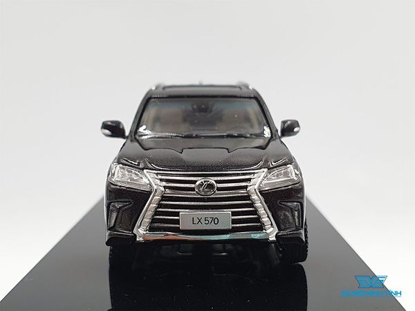 Xe Mô Hình Lexus LX570 Sonic Quartz 1:64 Kyosho (Đen)