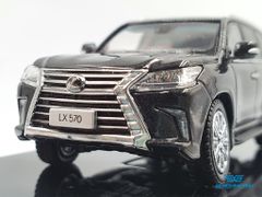 Xe Mô Hình Lexus LX570 Sonic Quartz 1:64 Kyosho (Đen)