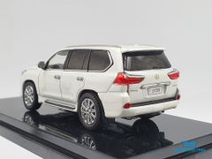 Xe Mô Hình Lexus LX570 Sonic Quartz 1:64 Kyosho (Trắng)