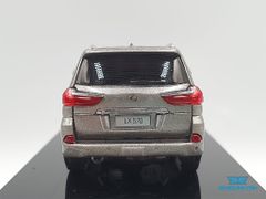 Xe Mô Hình Lexus LX570 Sonic Quartz 1:64 Kyosho (Xám)