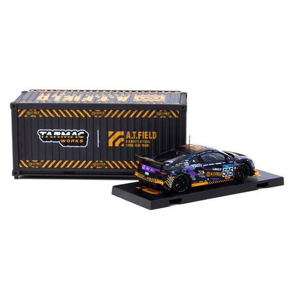 Xe Mô Hình A.T.Field Audi R8 LMS GT4 super Taikyu ST-Z 2020 1:64 Tarmac Works ( Tím )