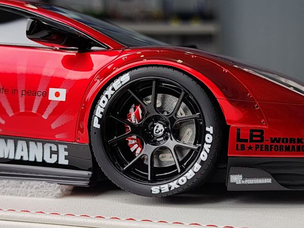 Xe Mô Hình Lamborghini Murcielago Works Project LP*Performance LP670 1:18 Liberty Walks ( Đỏ )