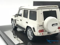 Xe Mô Hình Mercedes-Benz G 65 2017 Brabus 900  Limited 250 pcs 1:43 Minichamps ( Trắng )