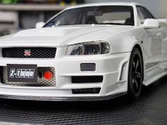 Xe Mô Hình Nissan Skyline R34 Z-Tune 1:18 One Model ( Trắng )