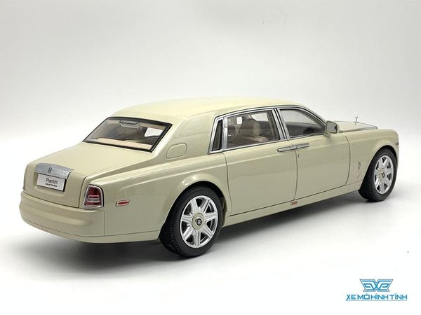 Xe mô hình Rolls-Royce Phantom EWB 1:18 Kyosho (Trắng )