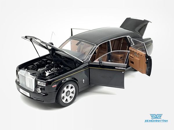 Xe Mô Hình Rolls-Royce Phantom EWB 1:18 Kyosho ( Diamond Black )