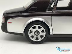 Xe Mô Hình Rolls-Royce Phantom EWB 1:18 Kyosho ( Đen đỏ / Bạc )