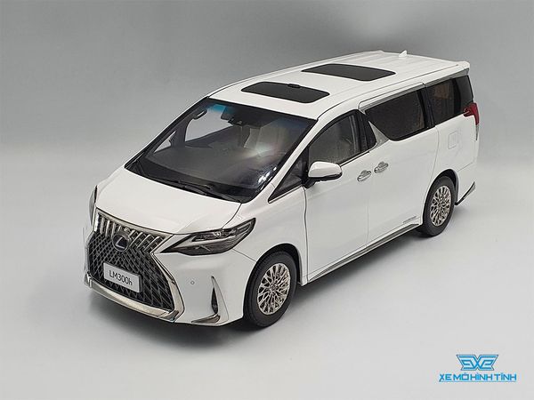 Xe Mô Hình Lexus LM300h White Pearl Cs 1:18 Kyosho (Trắng)