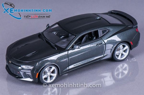 XE MÔ HÌNH CHEVROLET CAMARO 2016 MAISTO (XÁM)