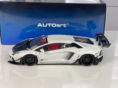 Xe Mô Hình Lamborghini Aventador Liberty Walk LB-Works Limited Edition 1:18 Autoart (Trắng Metallic)