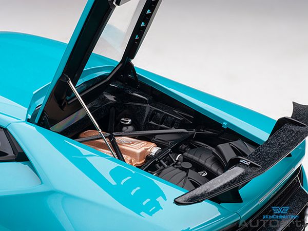 Xe Mô Hình Lamborghini Huracan Performante 1:12 Autoart ( Xanh BabyBlue )