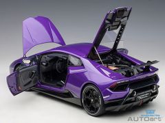 Xe Mô Hình Lamborghini Huracan Performante 1:12 Autoart ( Tím )