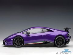 Xe Mô Hình Lamborghini Huracan Performante 1:12 Autoart ( Tím )