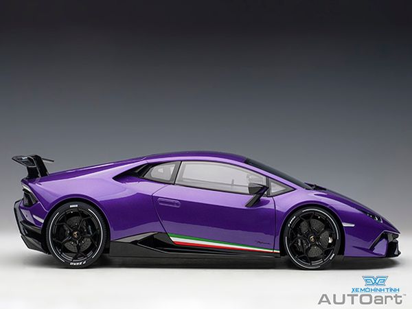 Xe Mô Hình Lamborghini Huracan Performante 1:12 Autoart ( Tím )