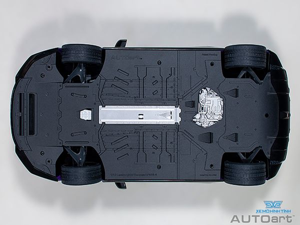 Xe Mô Hình Lamborghini Huracan Performante 1:12 Autoart ( Tím )