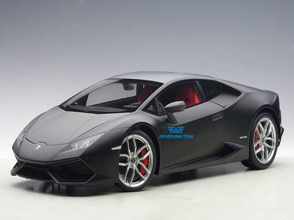 Xe Mô Hình Lamborghini Huracan LB 610-4 1:12 Autoart ( Đen Nhám )