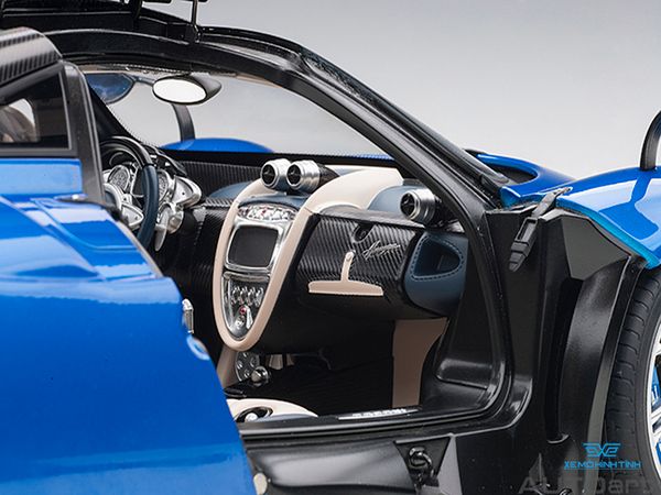 Xe Mô Hình Pagani Huayra 1:12 Autoart ( Xanh )