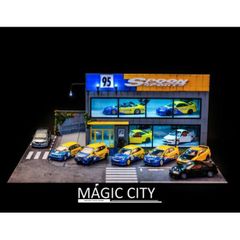 Mô Hình Nhà Spoon Sports Double Level Diorama Kit1:64 Magic City