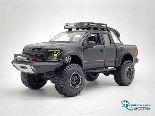 XE MÔ HÌNH FORD F150 RAPTOR 1:24 MAISTO (ĐEN)