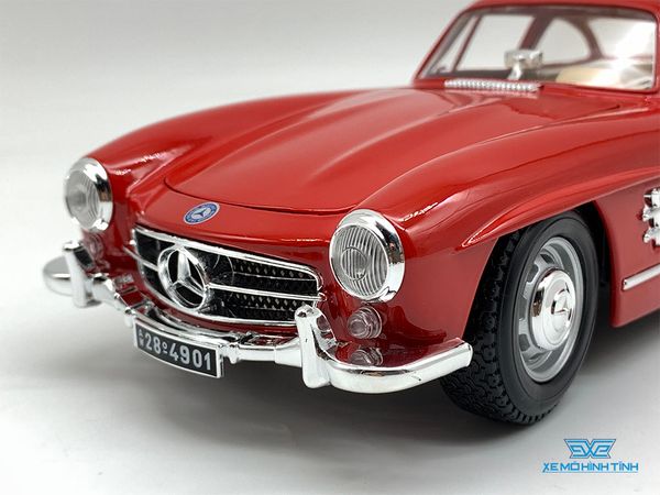 Xe Mô Hình Mercedes-Benz 300 SL ( 1954) 1:18 Bburago ( Đỏ )