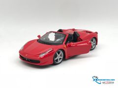 Xe Mô Hình Ferrari 458 Spider 1:24 Bburago ( Đỏ )