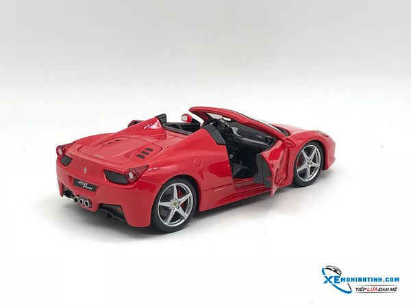 Xe Mô Hình Ferrari 458 Spider 1:24 Bburago ( Đỏ )