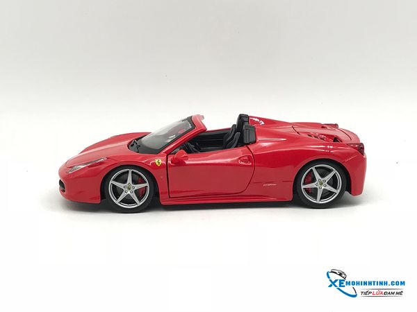 Xe Mô Hình Ferrari 458 Spider 1:24 Bburago ( Đỏ )