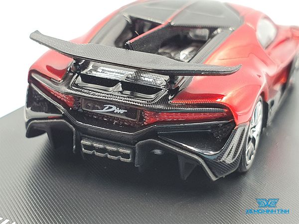 Xe Mô Hình Bugatti Divo 1:64 Bburago ( Đỏ )