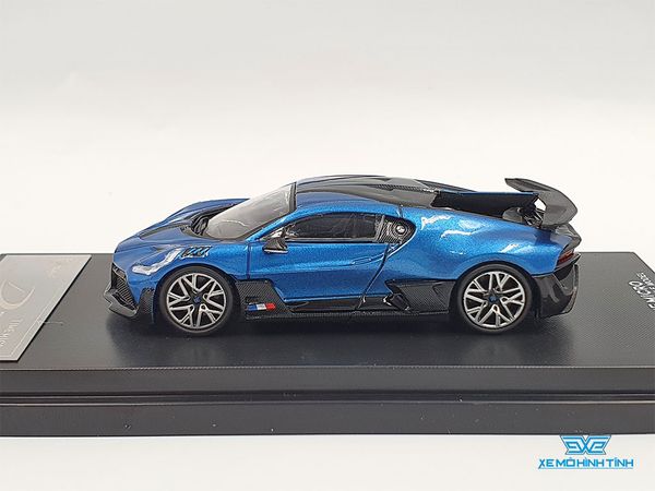 Xe Mô Hình Bugatti Divo 1:64 Bburago ( Xanh Kim Loại )