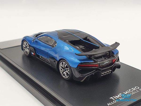 Xe Mô Hình Bugatti Divo 1:64 Bburago ( Xanh Kim Loại )