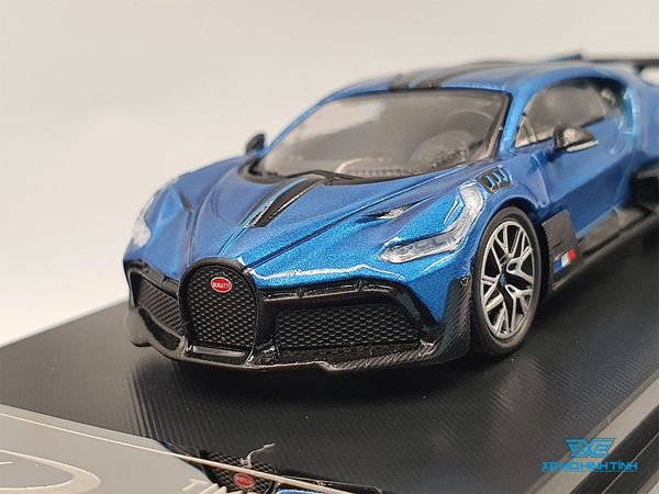 Xe Mô Hình Bugatti Divo 1:64 Bburago ( Xanh Kim Loại )