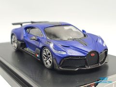 Xe Mô Hình Bugatti Divo 1:64 Bburago ( Xanh Nhám)