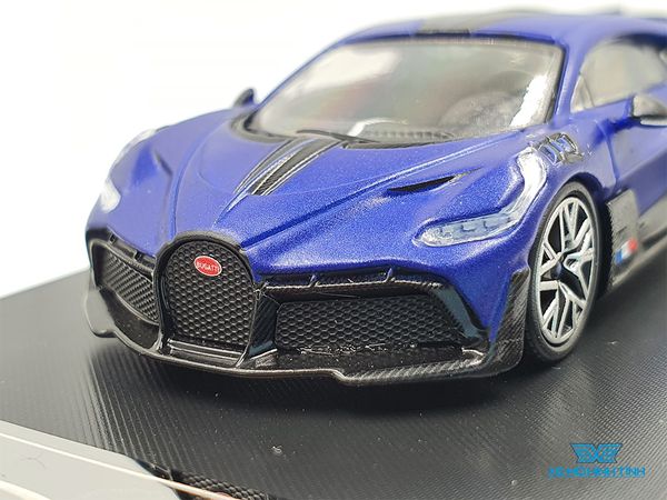 Xe Mô Hình Bugatti Divo 1:64 Bburago ( Xanh Nhám)