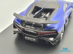 Xe Mô Hình Bugatti Divo 1:64 Bburago ( Xanh Nhám)