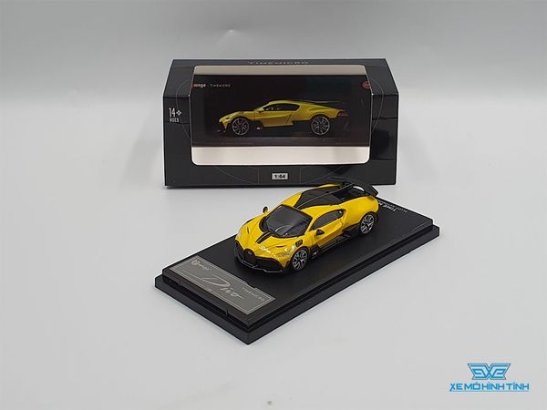 Xe Mô Hình Bugatti Divo 1:64 Bburago ( Vàng )