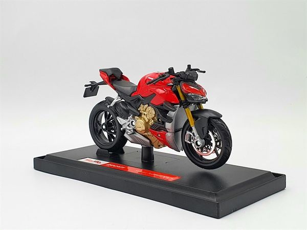 Xe Mô Hình Ducati Super Naked V4 S 1:18 Maisto ( Đỏ )