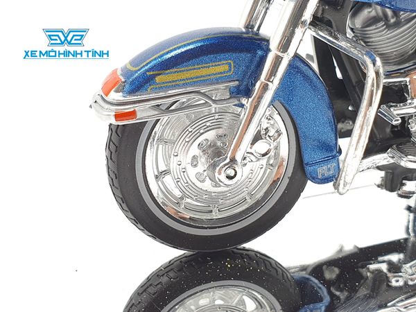 XE MÔ HÌNH HARLEY DAVIDSON 1980 FLT Tour Glide 1:18 MAISTO (XANH)